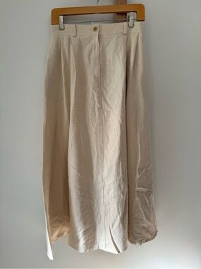 Oak + Fort Cotton A-Line Women’s Midi Skirt